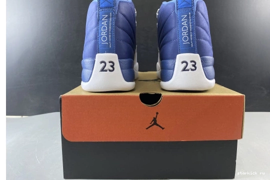Jordan Stone Blue 130690-404 Retro 130690-404 12 Air 0729